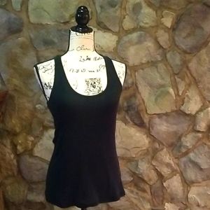Black tank top